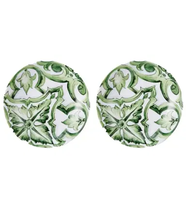 Dolce & Gabbana Casa Majolica set of 2 porcelain soup plates | Thumbnail 1