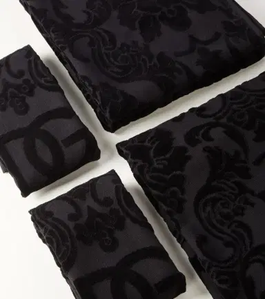Dolce & Gabbana Casa Set of 5 jacquard cotton terry towels | Thumbnail 5