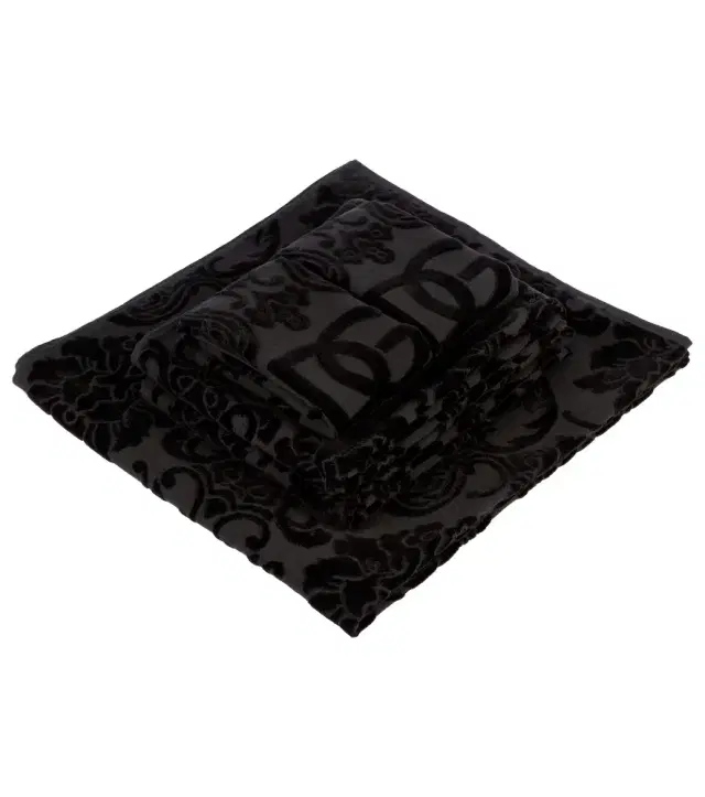 Dolce & Gabbana Casa Set of 5 jacquard cotton terry towels