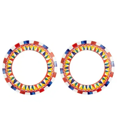 Dolce & Gabbana Casa Set of 2 porcelain dessert plates | Thumbnail 1