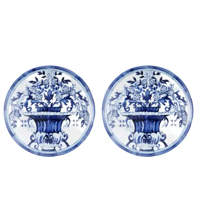 Dolce & Gabbana Casa Blu Mediterraneo set of 2 dessert plates