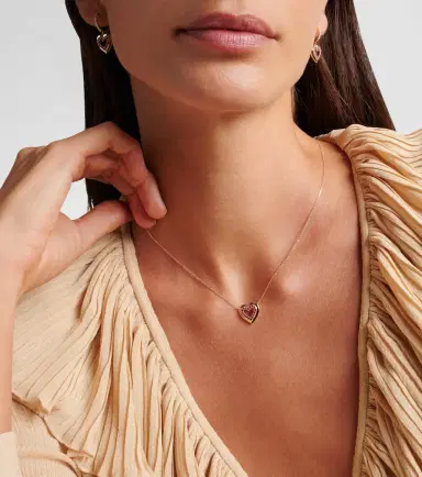 Roxanne First 14kt gold necklace with sapphires | Thumbnail 4