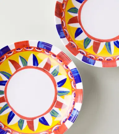 Dolce & Gabbana Casa Set of 2 porcelain soup plates | Thumbnail 3