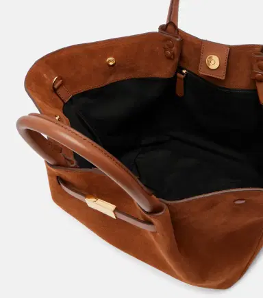 DeMellier New York Midi suede top-handle bag | Thumbnail 3