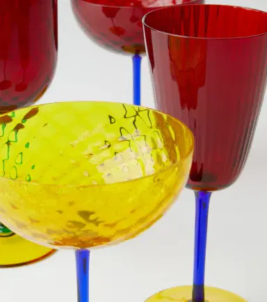 Dolce & Gabbana Casa Murano white wine glass | Thumbnail 3