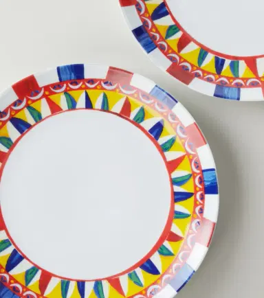 Dolce & Gabbana Casa Set of 2 porcelain dinner plates | Thumbnail 3 Dolce & Gabbana Casa Set of 2 porcelain dinner plates | Thumbnail 3