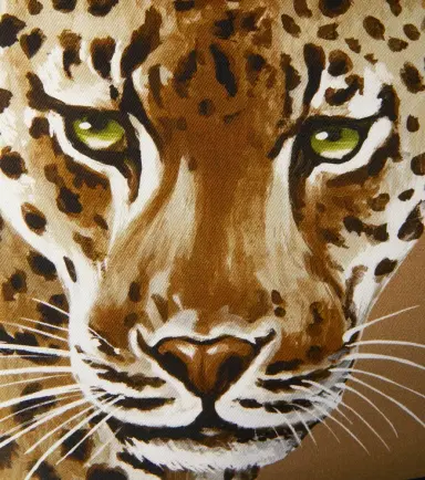 Dolce & Gabbana Casa Leopardo Small canvas cushion | Thumbnail 5