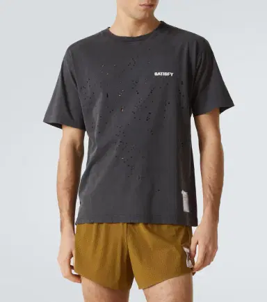 Satisfy MothTech cotton jersey T-shirt | Thumbnail 4