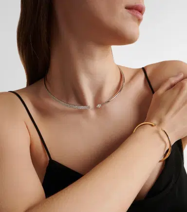 Bucherer Fine Jewellery Inner Fire 18kt white gold necklace with diamonds | Thumbnail 4 Bucherer Fine Jewellery Inner Fire 18kt white gold necklace with diamonds | Thumbnail 4