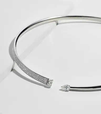 Bucherer Fine Jewellery Inner Fire 18kt white gold necklace with diamonds | Thumbnail 6 Bucherer Fine Jewellery Inner Fire 18kt white gold necklace with diamonds | Thumbnail 6