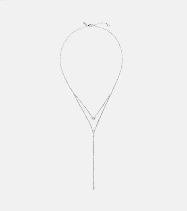 Bucherer Fine Jewellery Inner Fire 18kt white gold necklace with diamonds