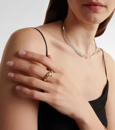 Bucherer Fine Jewellery Inner Fire 18kt gold ring with diamonds | Thumbnail 2