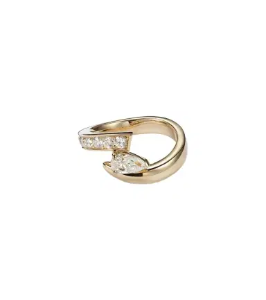 Bucherer Fine Jewellery Inner Fire 18kt gold ring with diamonds | Thumbnail 1