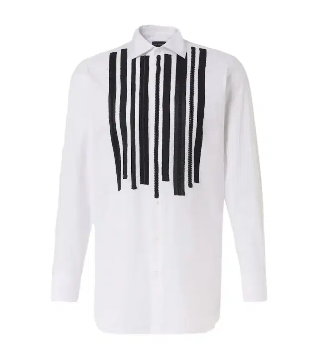 Junya Watanabe x Guy Rover striped cotton shirt