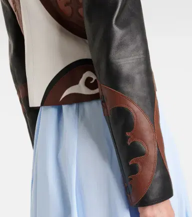 Gabriela Hearst Albie leather jacket | Thumbnail 3