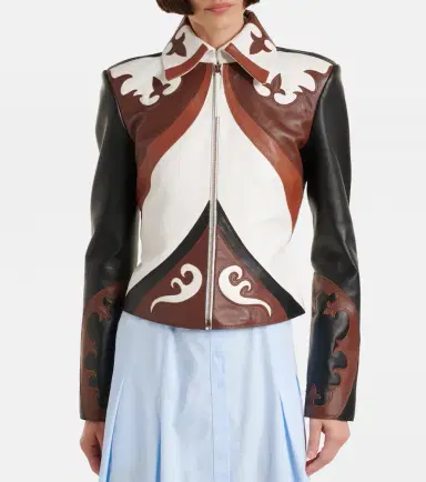 Gabriela Hearst Albie leather jacket | Thumbnail 5