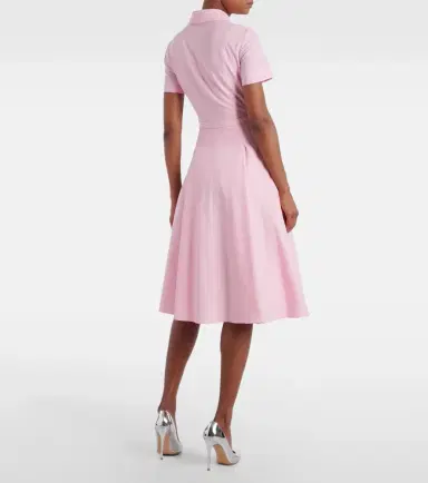 Emilia Wickstead Iwona belted shirt dress | Thumbnail 4