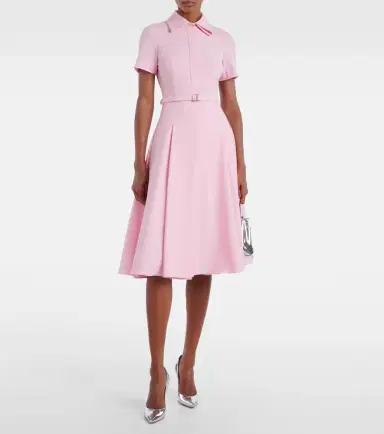 Emilia Wickstead Iwona belted shirt dress | Thumbnail 5