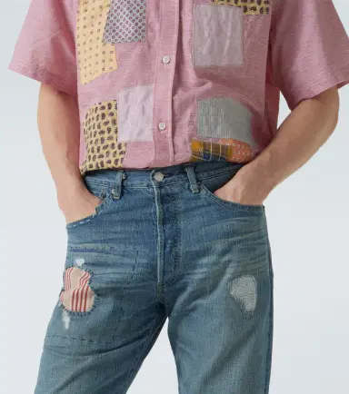 Junya Watanabe x Levi's patchwork straight jeans | Thumbnail 3 Junya Watanabe x Levi's patchwork straight jeans | Thumbnail 3