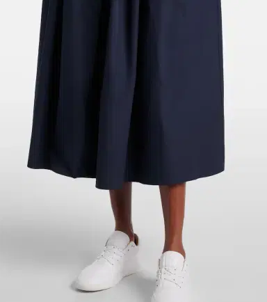 Gabriela Hearst Chiara cotton poplin midi skirt | Thumbnail 4