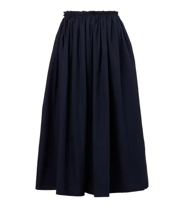 Gabriela Hearst Chiara cotton poplin midi skirt