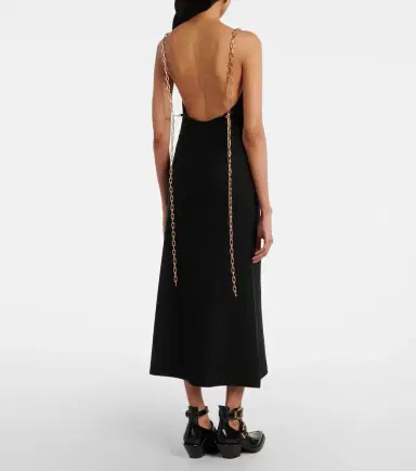 Gabriela Hearst Adeona chain-detail silk maxi dress | Thumbnail 4 Gabriela Hearst Adeona chain-detail silk maxi dress | Thumbnail 4