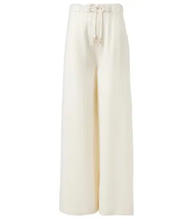 Gabriela Hearst Gelos wool and silk jacquard palazzo pants | Thumbnail 1