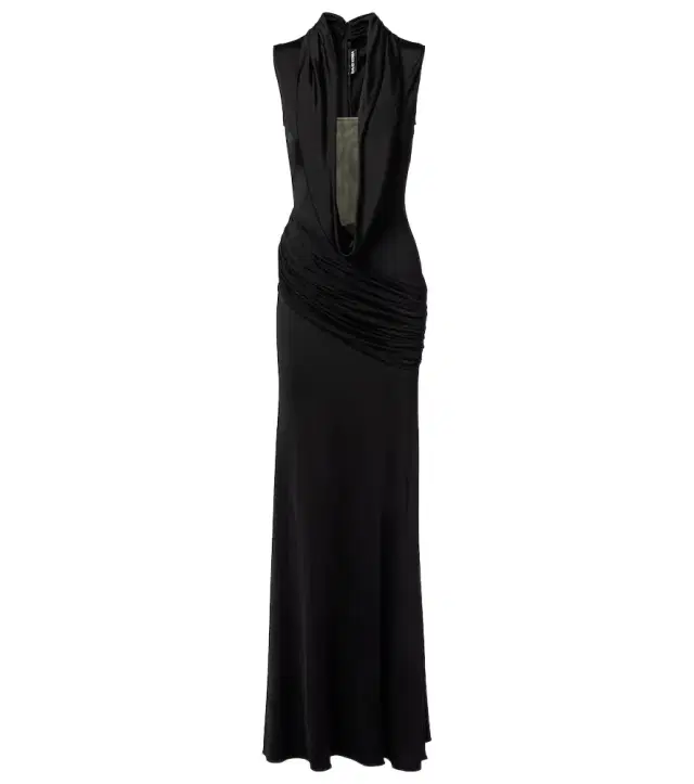 David Koma Draped gown