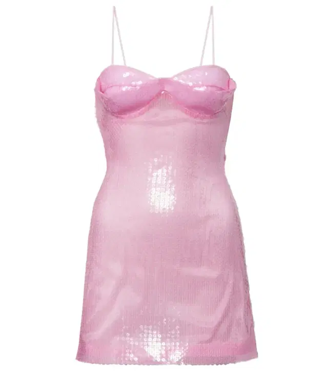 David Koma Sequined minidress