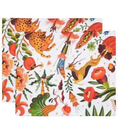 La DoubleJ Jungle Book set of 2 placemats | Thumbnail 1