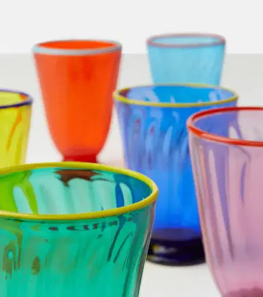 La DoubleJ Rainbow set of 8 glasses | Thumbnail 2