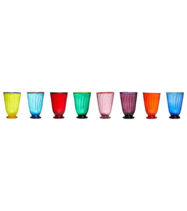 La DoubleJ Rainbow set of 8 glasses | Thumbnail 1