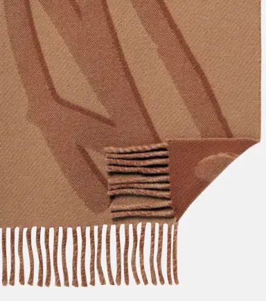Balenciaga Wool and cashmere scarf | Thumbnail 3