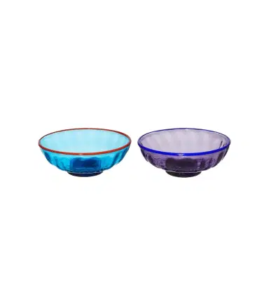 La DoubleJ Luxury set of 2 glass nut bowls | Thumbnail 1