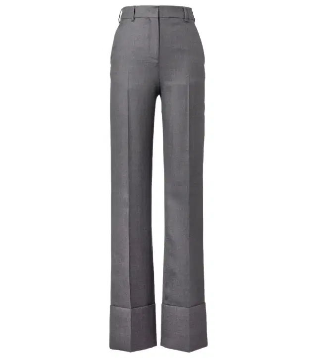 Valentino High-rise wool straight pants