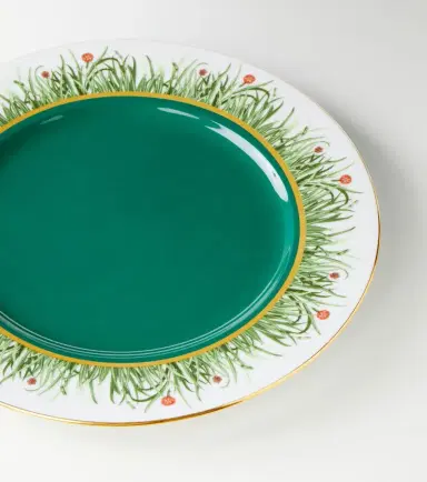 La DoubleJ Libellula porcelain charger plate | Thumbnail 2