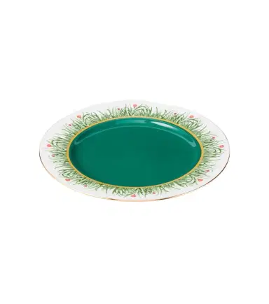 La DoubleJ Libellula porcelain charger plate | Thumbnail 1