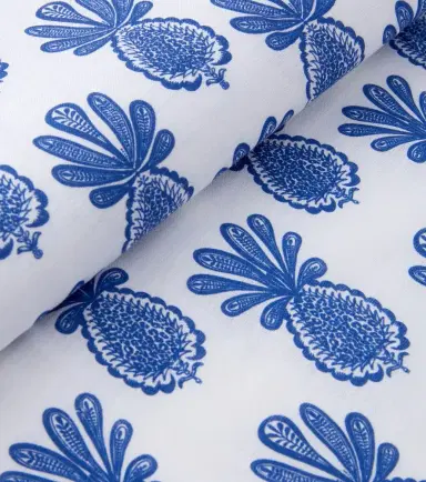 La DoubleJ Pineapple Blu set of two tablemats | Thumbnail 2