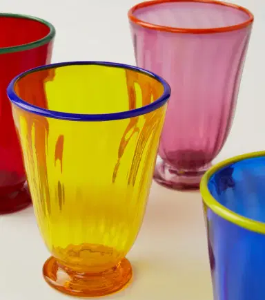 La DoubleJ Rainbow set of 4 glasses | Thumbnail 2