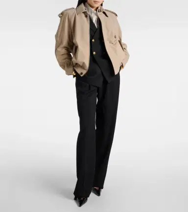 Saint Laurent Babylone Breteuil 90 leather slingback pumps | Thumbnail 2 Saint Laurent Babylone Breteuil 90 leather slingback pumps | Thumbnail 2