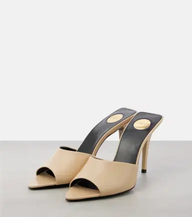 Saint Laurent Romy 90 leather mules | Thumbnail 4