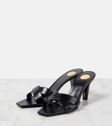 Saint Laurent Jill 75 leather mules | Thumbnail 3 Saint Laurent Jill 75 leather mules | Thumbnail 3