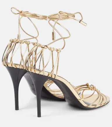 Saint Laurent Babylone 90 leather sandals | Thumbnail 2 Saint Laurent Babylone 90 leather sandals | Thumbnail 2