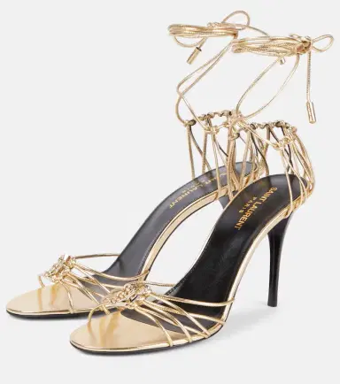 Saint Laurent Babylone 90 leather sandals | Thumbnail 3 Saint Laurent Babylone 90 leather sandals | Thumbnail 3