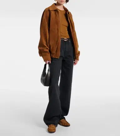 Saint Laurent Le Loafer suede penny loafers | Thumbnail 2