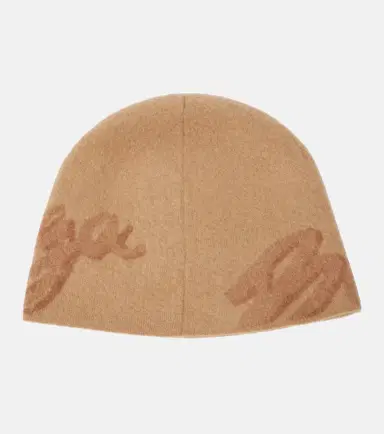 Balenciaga Logo wool and cashmere beanie | Thumbnail 2 Balenciaga Logo wool and cashmere beanie | Thumbnail 2