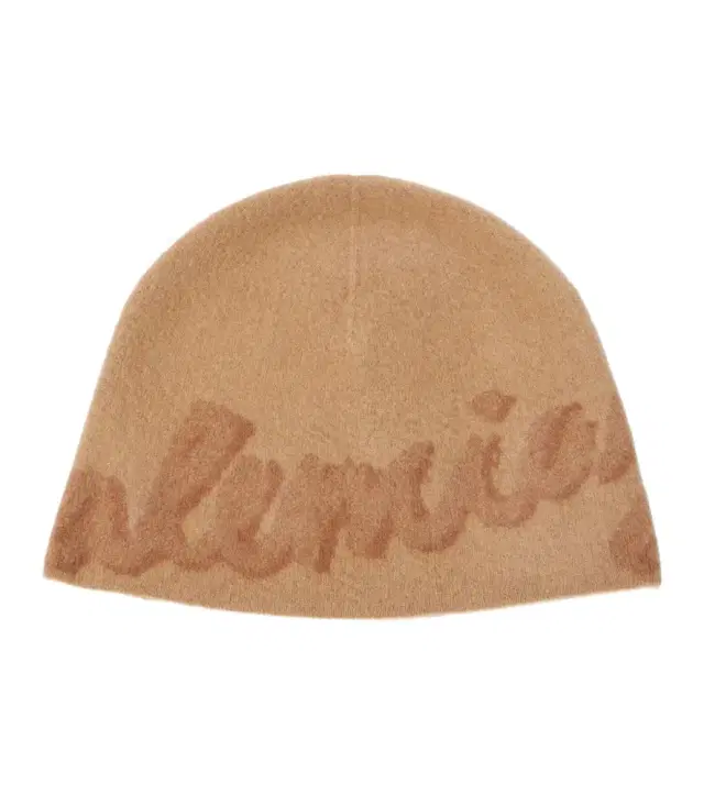 Logo wool and cashmere beanie