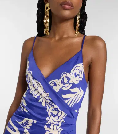 Etro Paisley printed maxi dress | Thumbnail 4