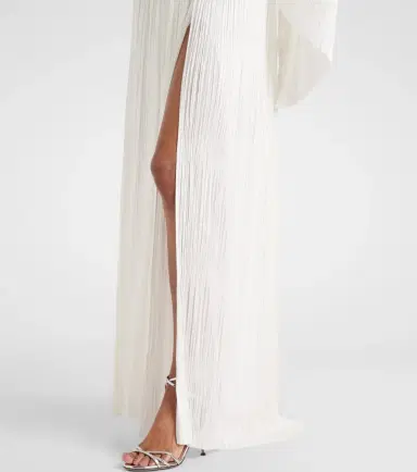 Maria Lucia Hohan Alana B plissé silk maxi dress | Thumbnail 5 Maria Lucia Hohan Alana B plissé silk maxi dress | Thumbnail 5