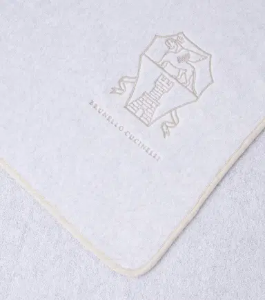 Brunello Cucinelli Embroidered cotton terry towel | Thumbnail 2